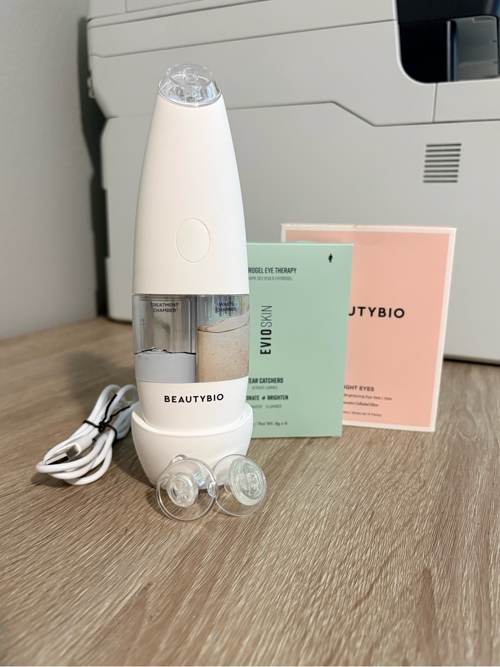 BeautyBio Portable Facial Device - White